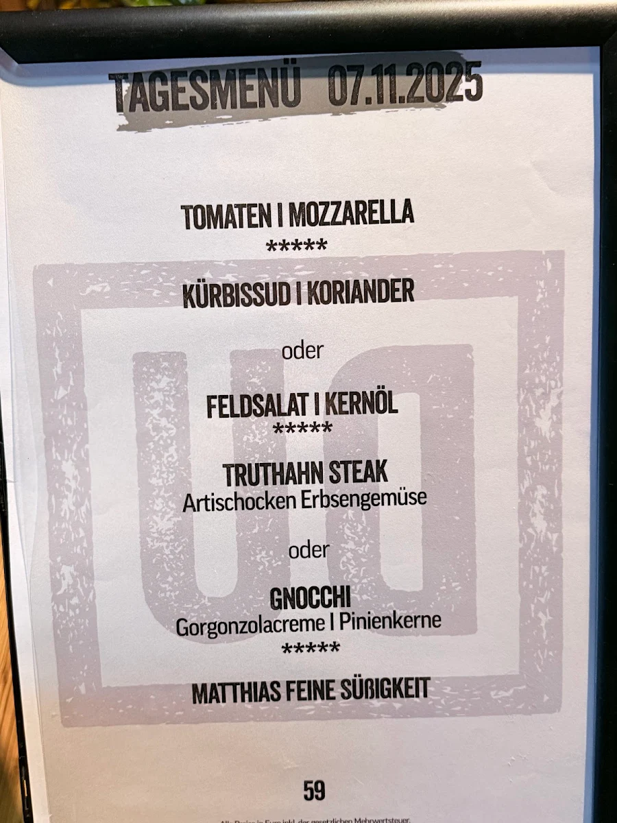 Speisekarte photo 6