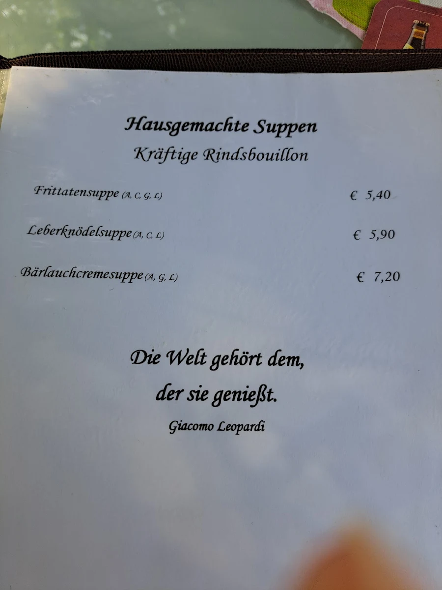 Speisekarte photo 3