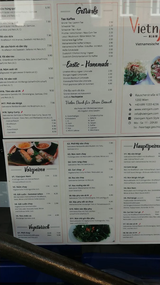 Speisekarte photo 8
