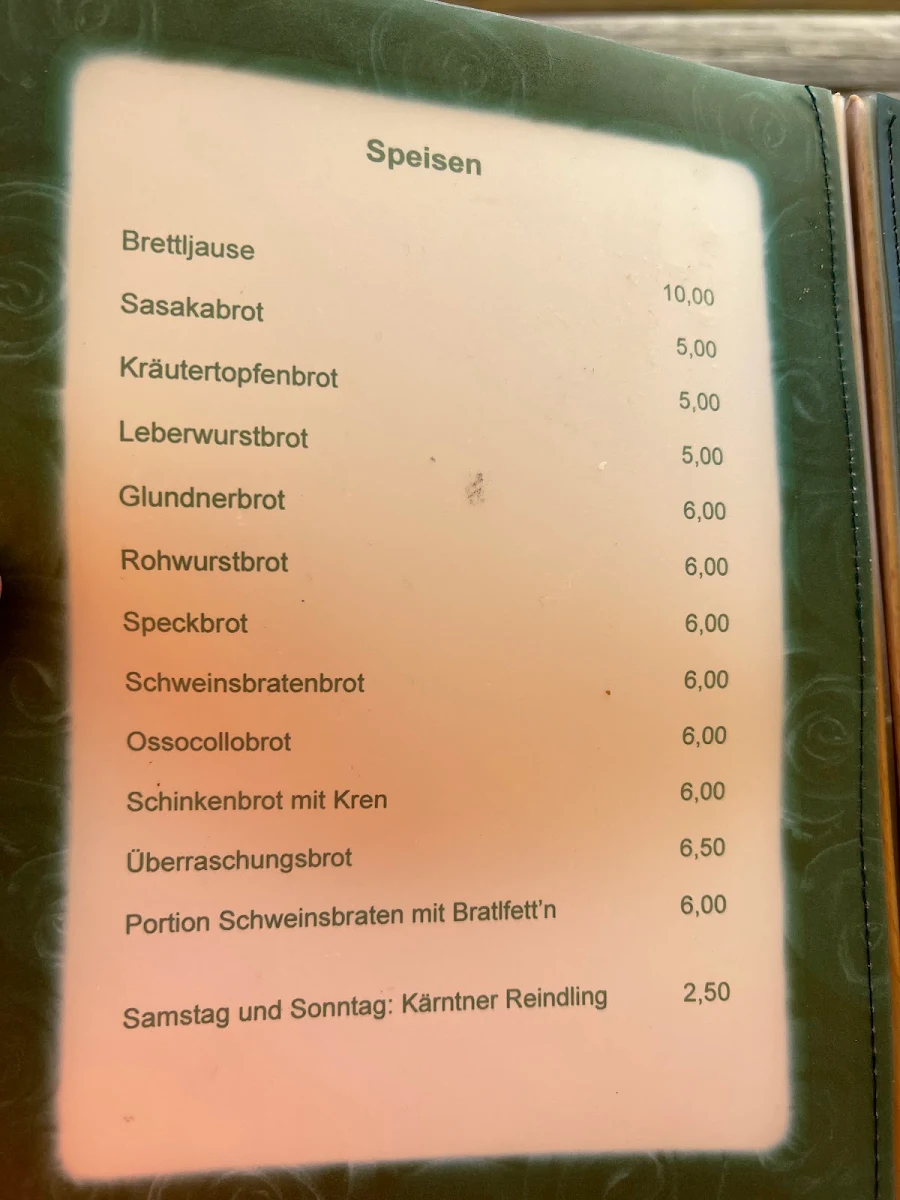 Speisekarte photo 6