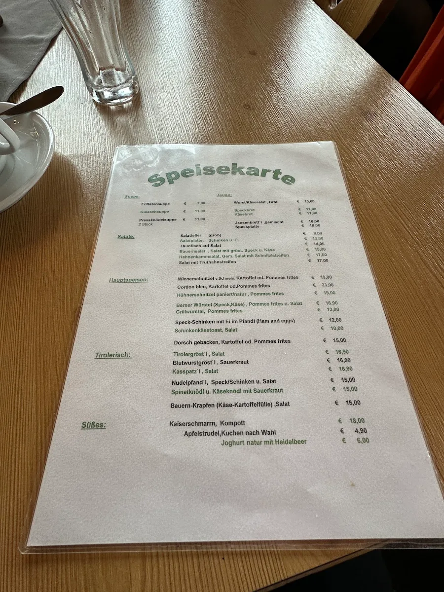 Speisekarte photo 2