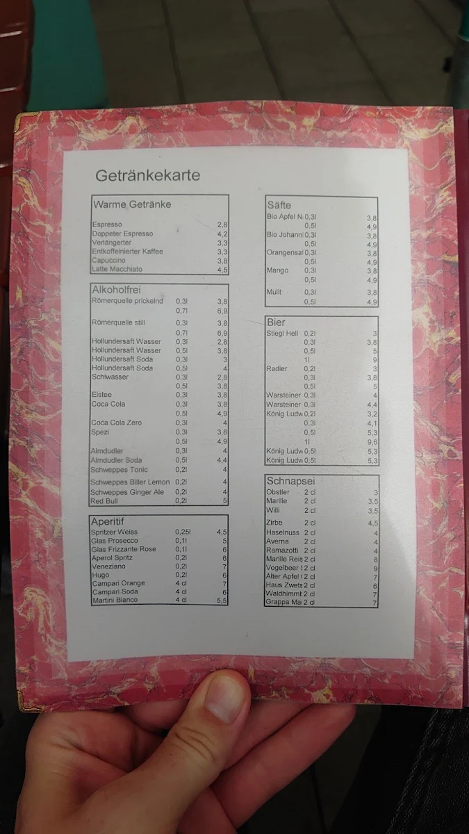 Speisekarte photo 8