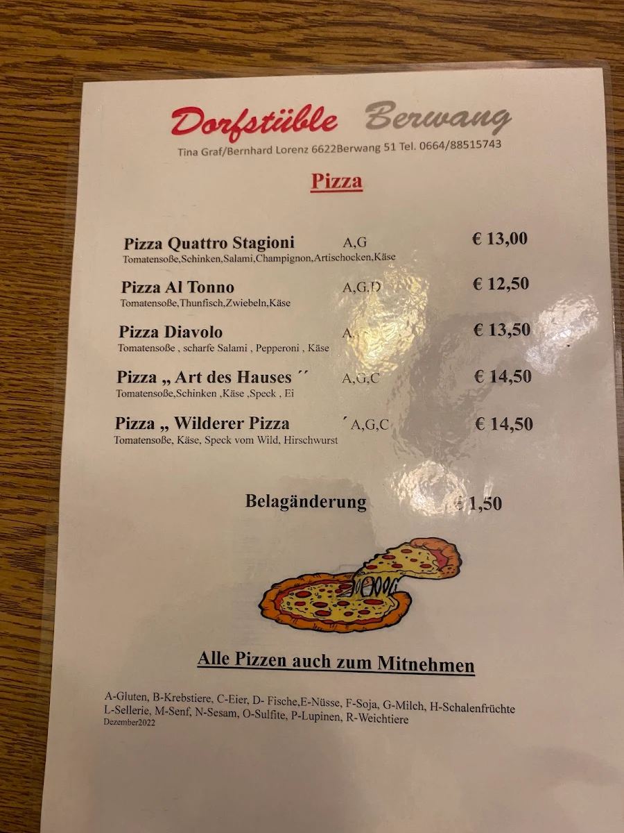 Speisekarte photo 2