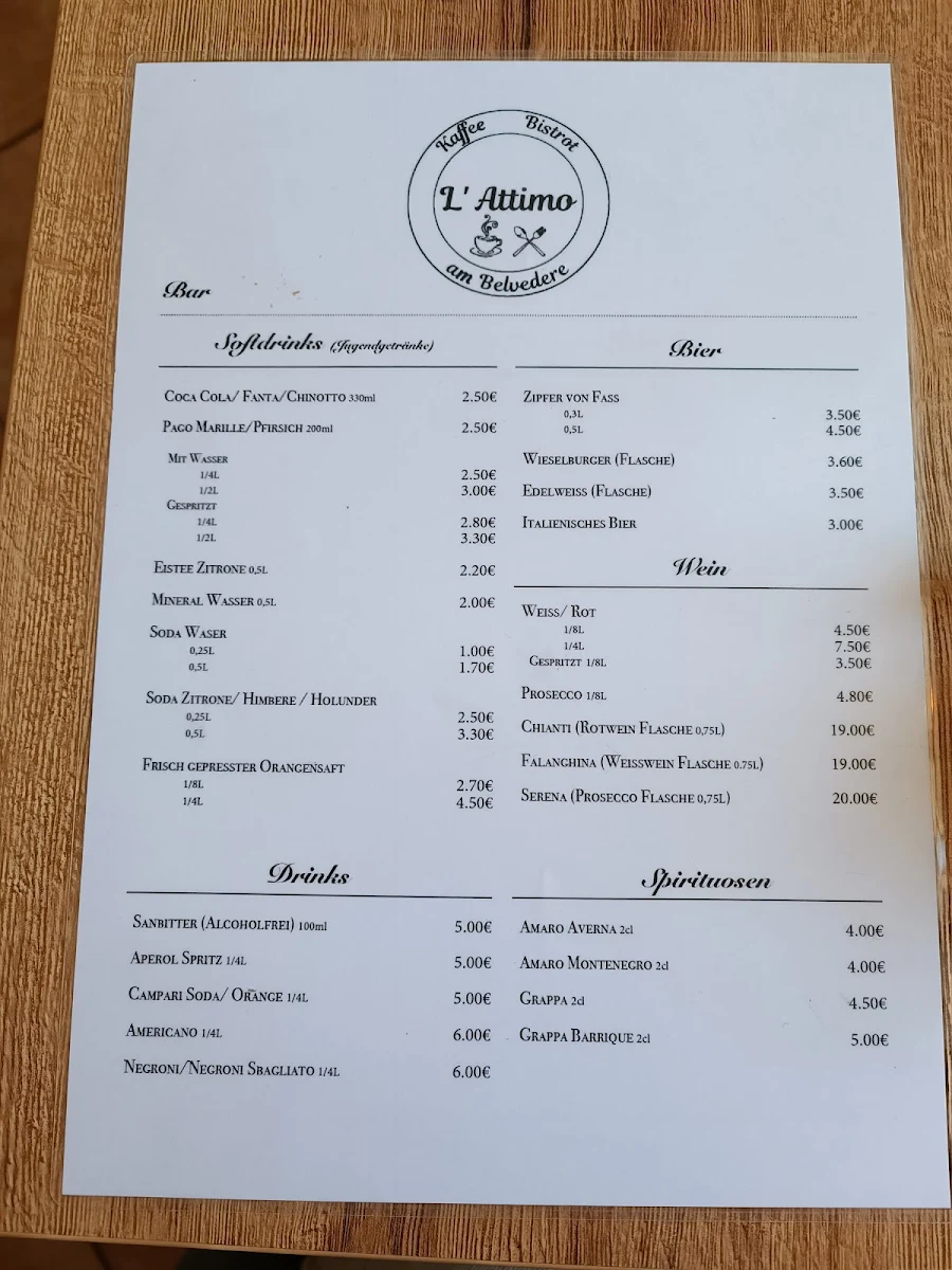Speisekarte photo 1