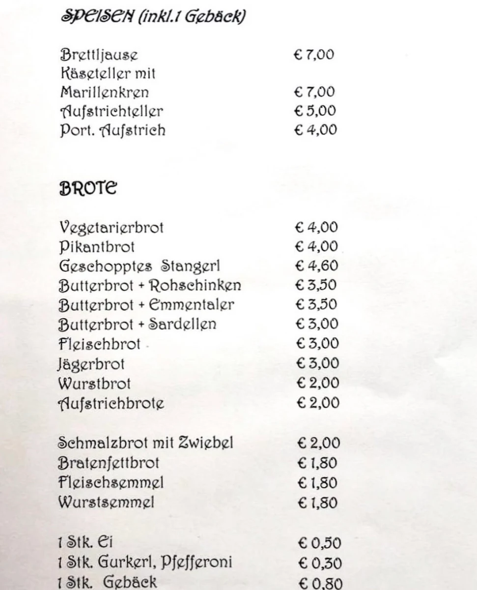 Speisekarte photo 3