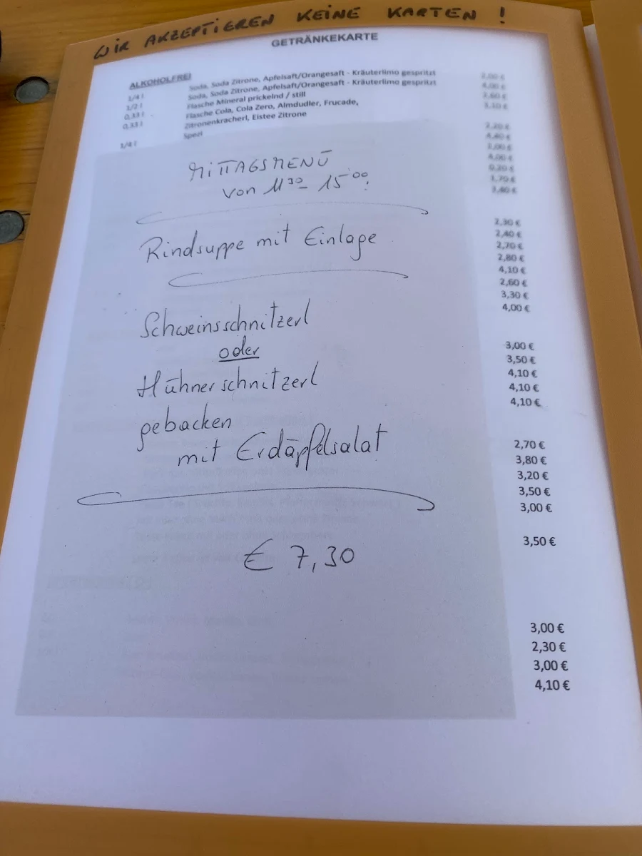 Speisekarte photo 3