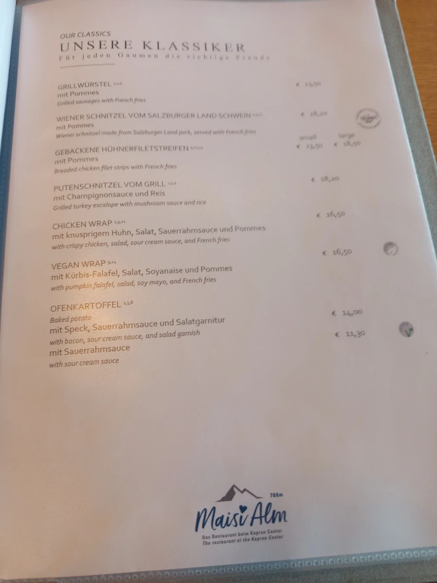Speisekarte photo 2