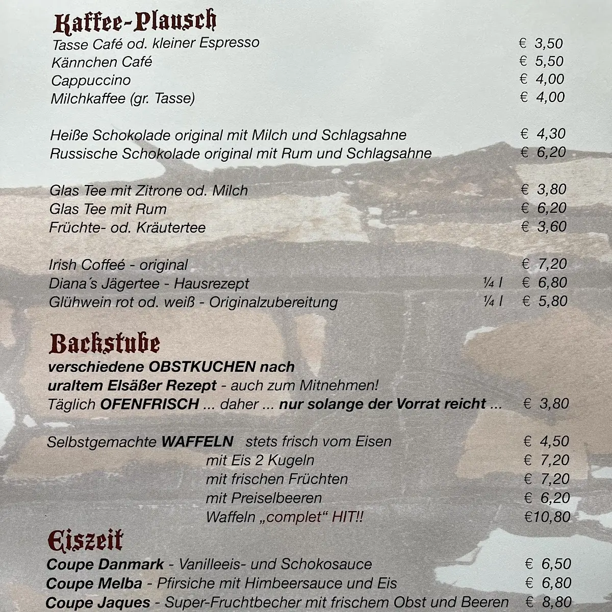 Speisekarte photo 6