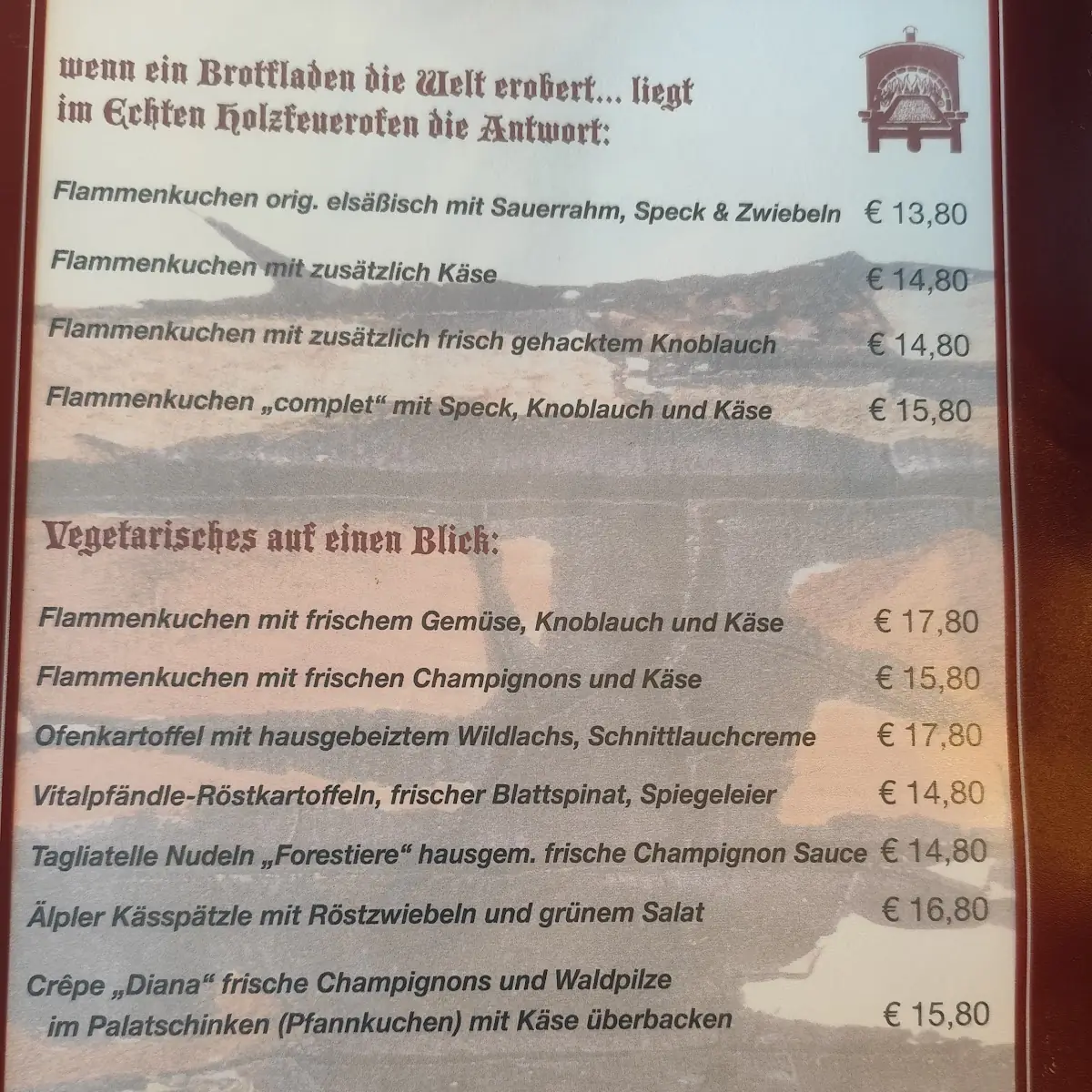 Speisekarte photo 8