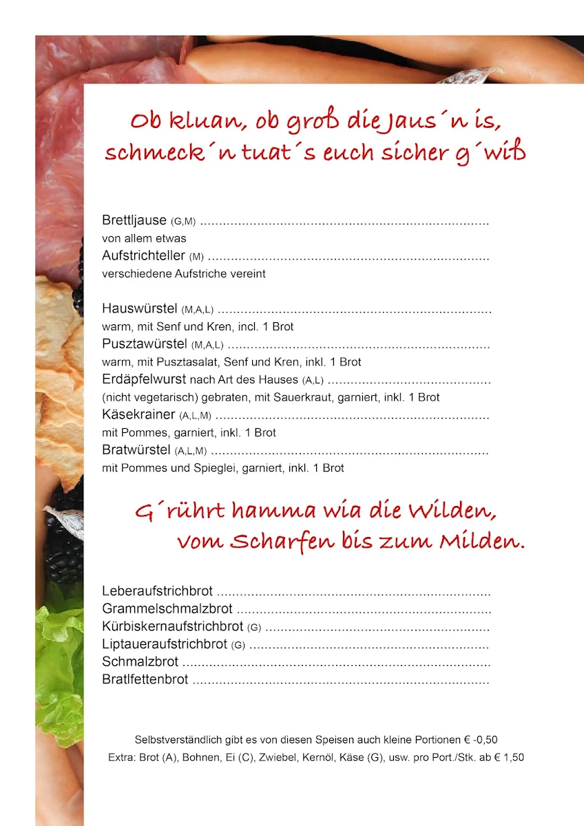 Speisekarte photo 3