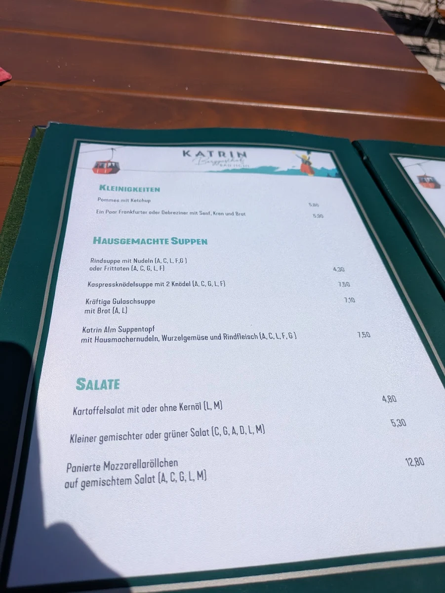 Speisekarte photo 2