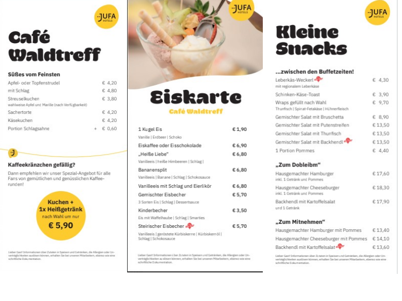 Speisekarte photo 1