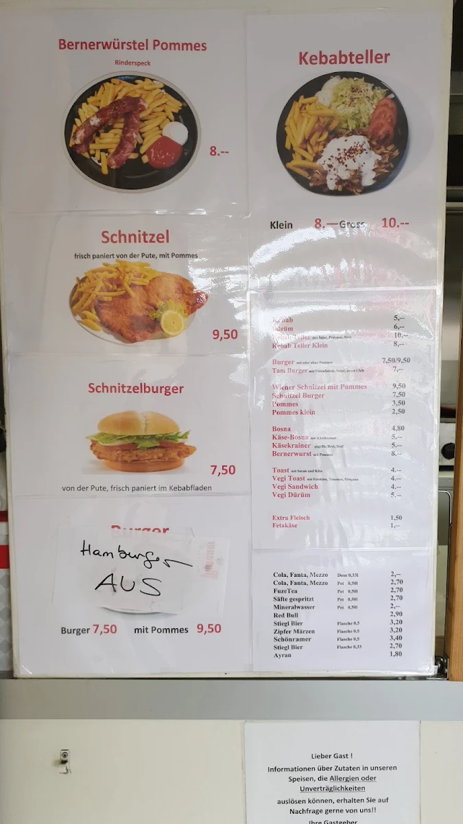 Speisekarte photo 1
