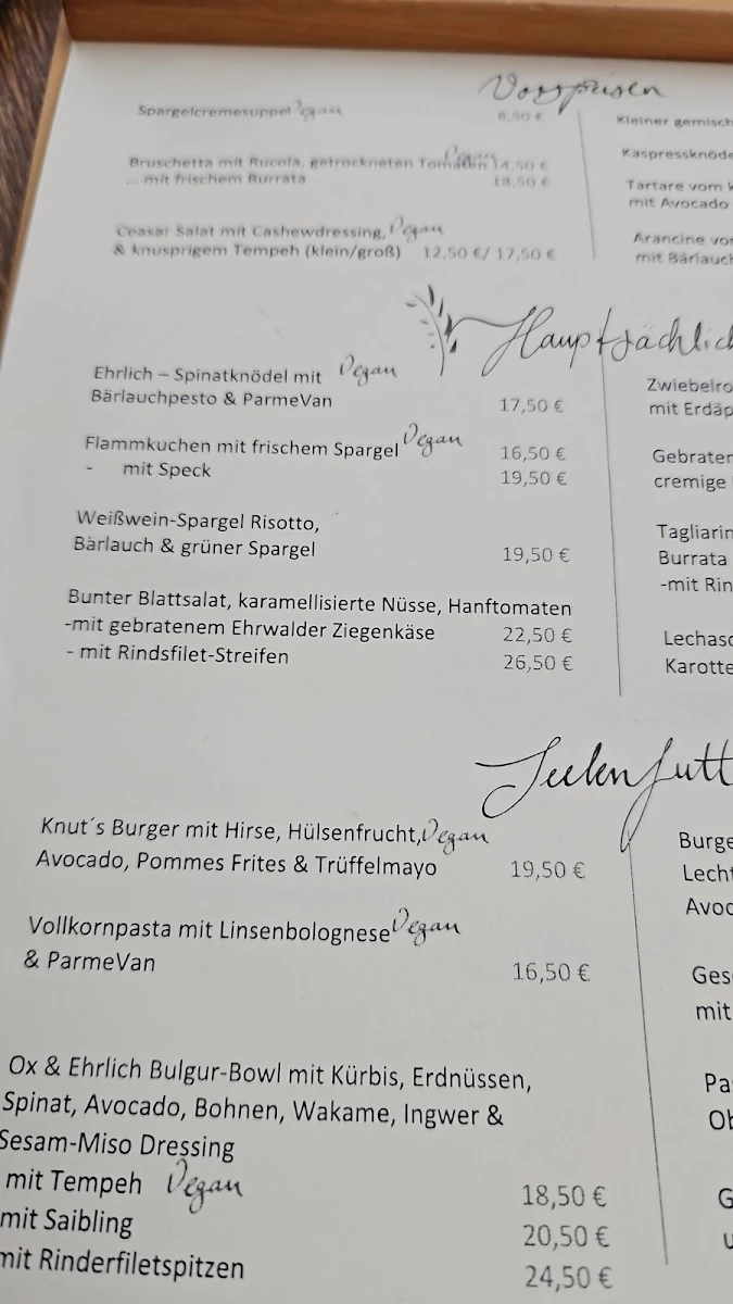 Speisekarte photo 3