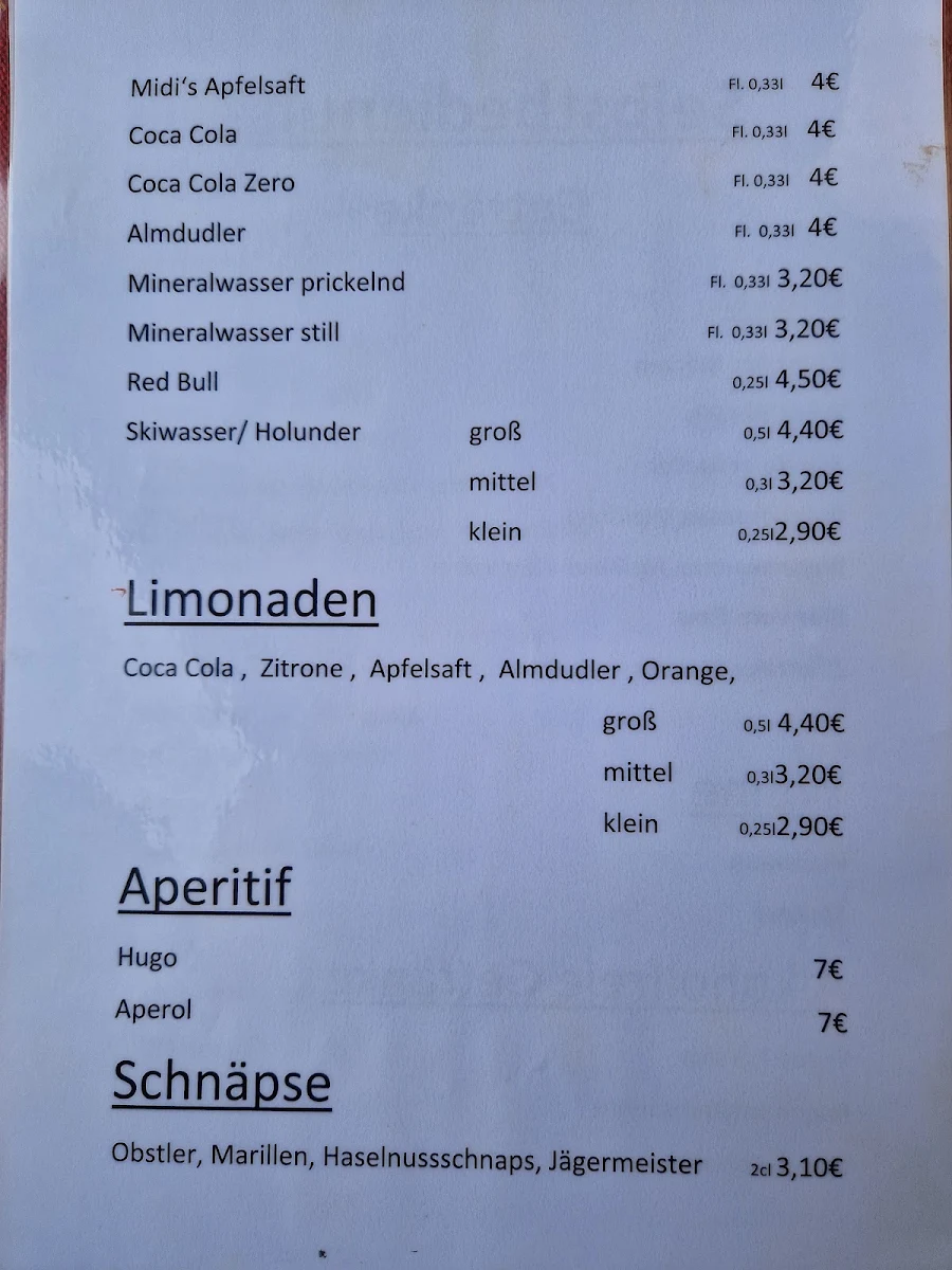 Speisekarte photo 3