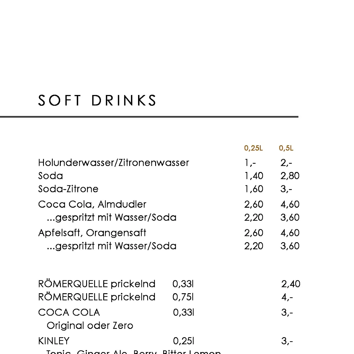 Speisekarte photo 3