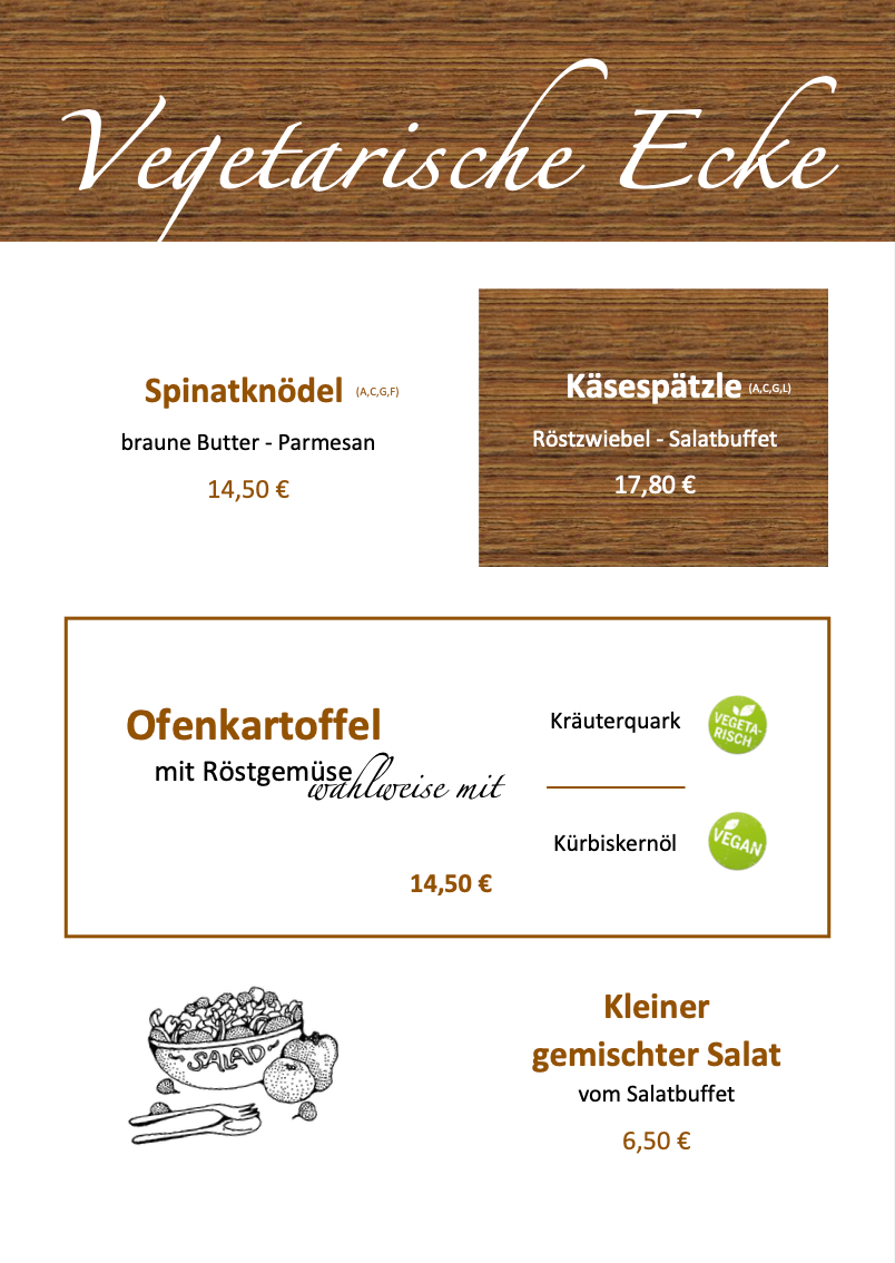 Speisekarte photo 3