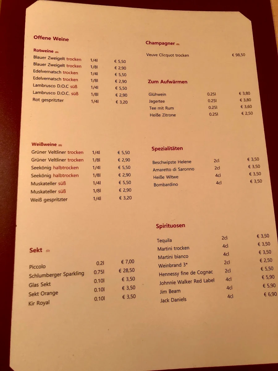 Speisekarte photo 6