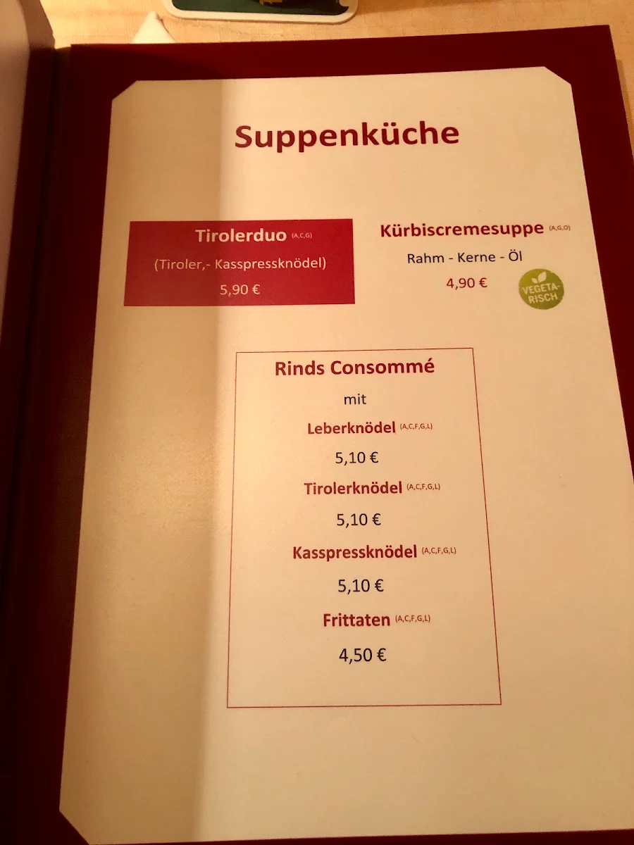 Speisekarte photo 7