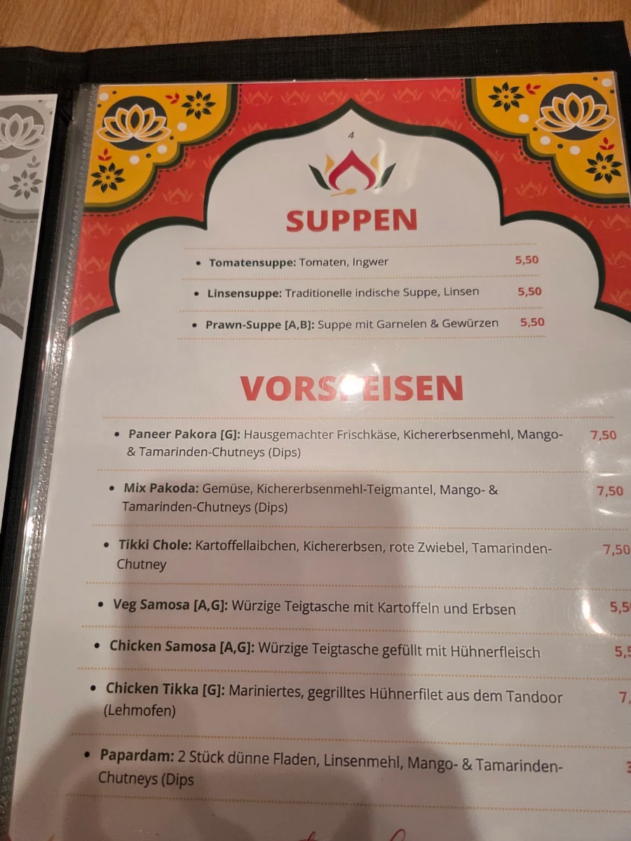 Speisekarte photo 1
