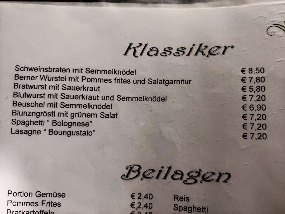 Speisekarte photo 5