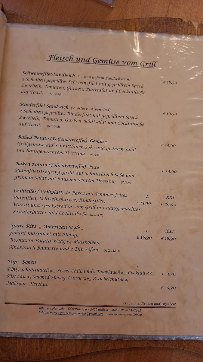 Speisekarte photo 2