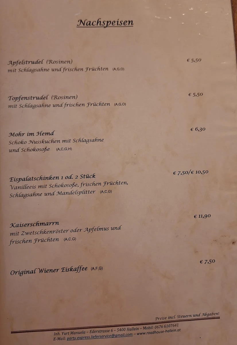 Speisekarte photo 4