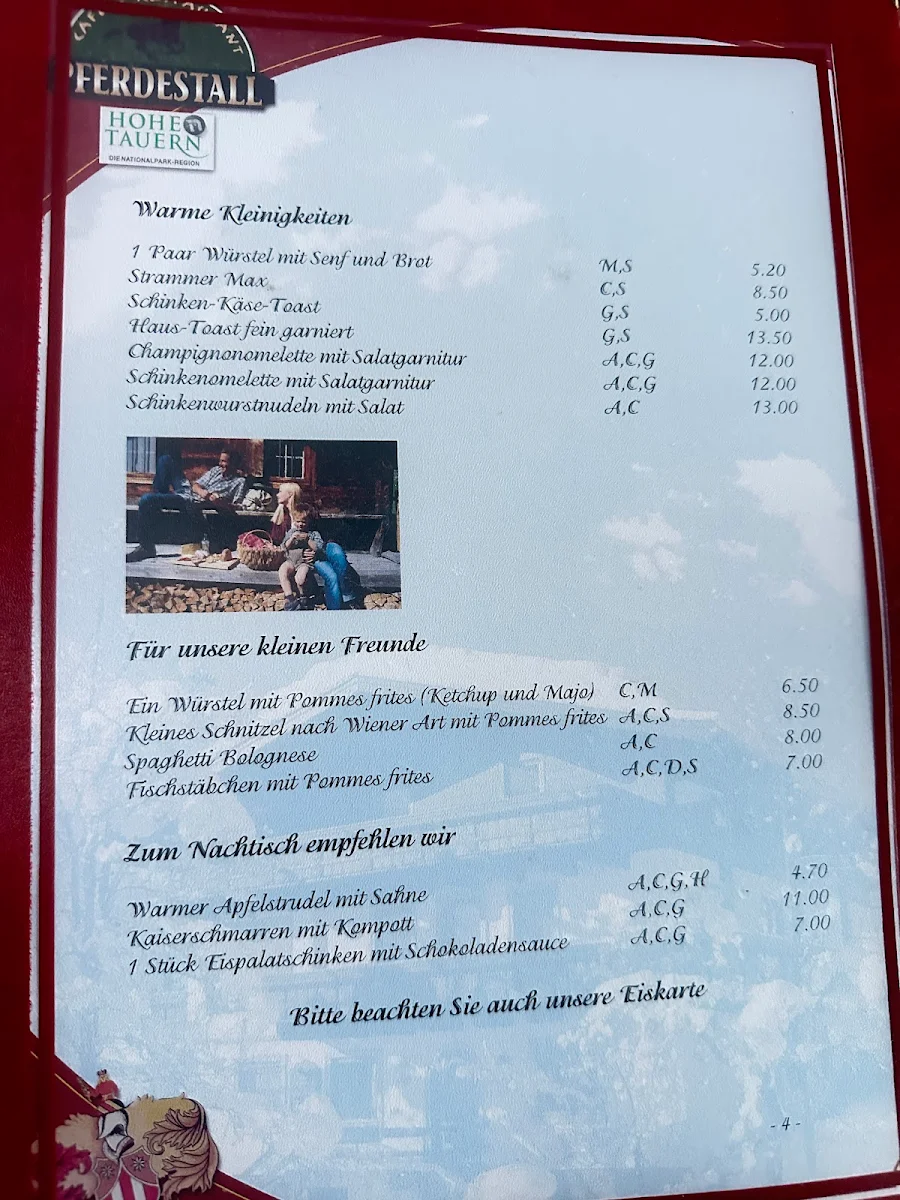 Speisekarte photo 1
