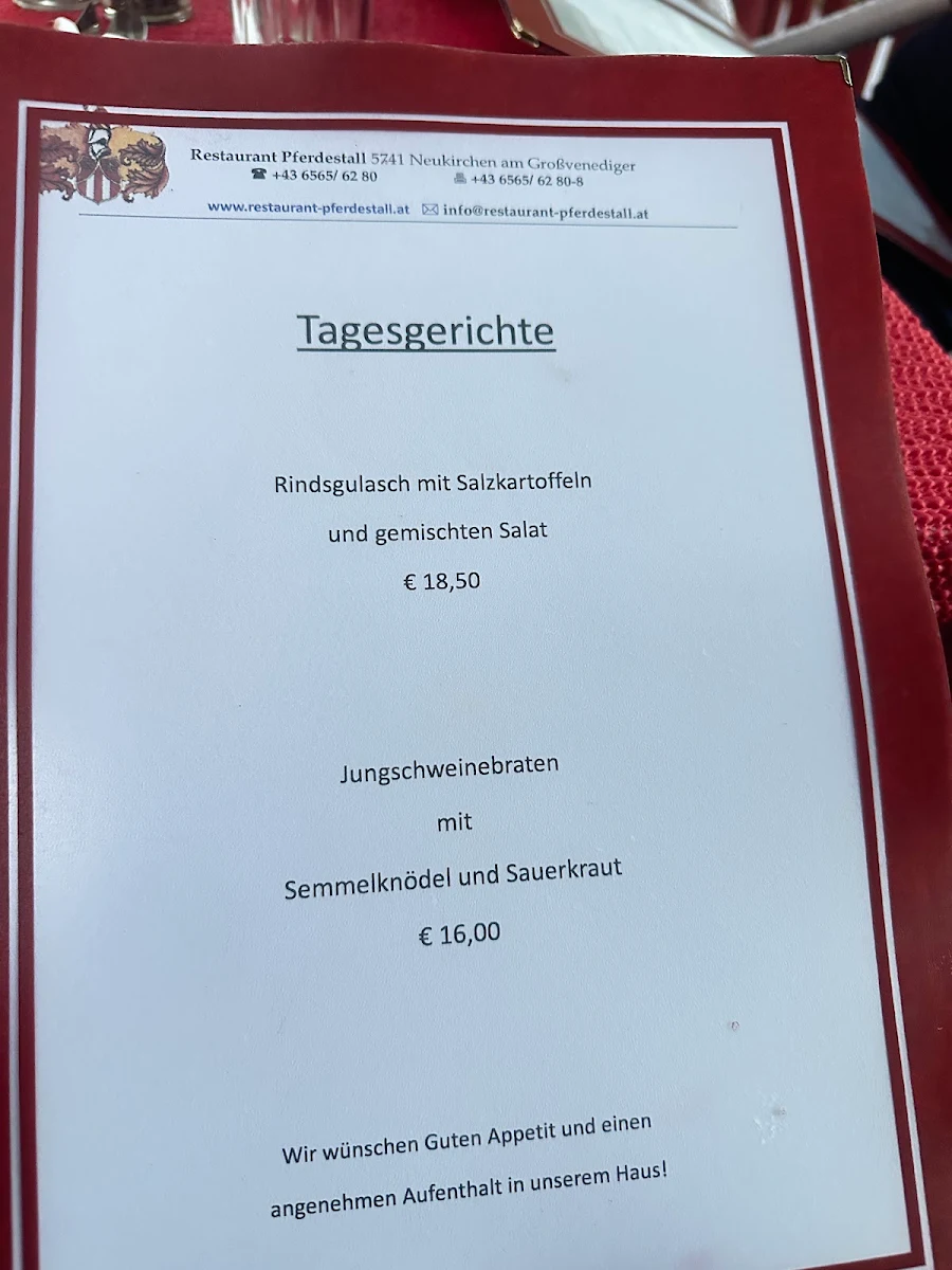 Speisekarte photo 4