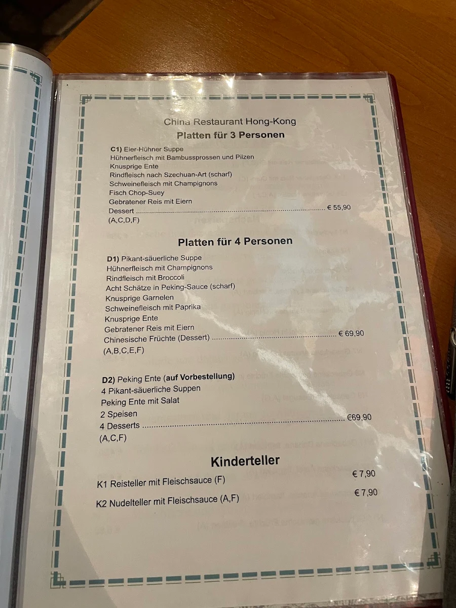 Speisekarte photo 9
