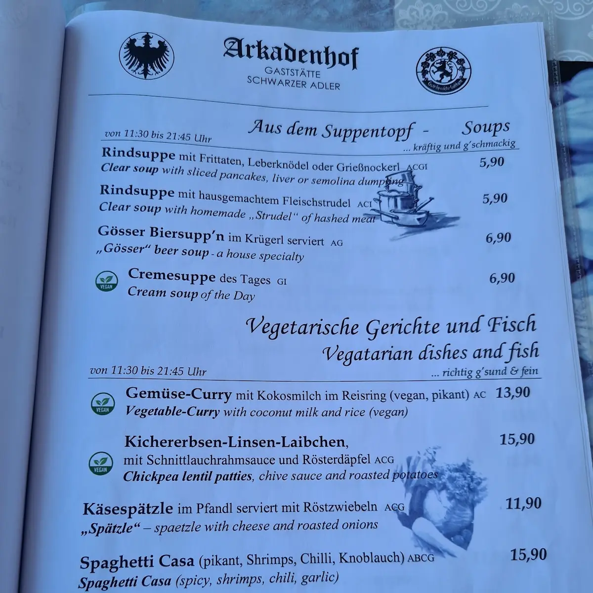 Speisekarte photo 6