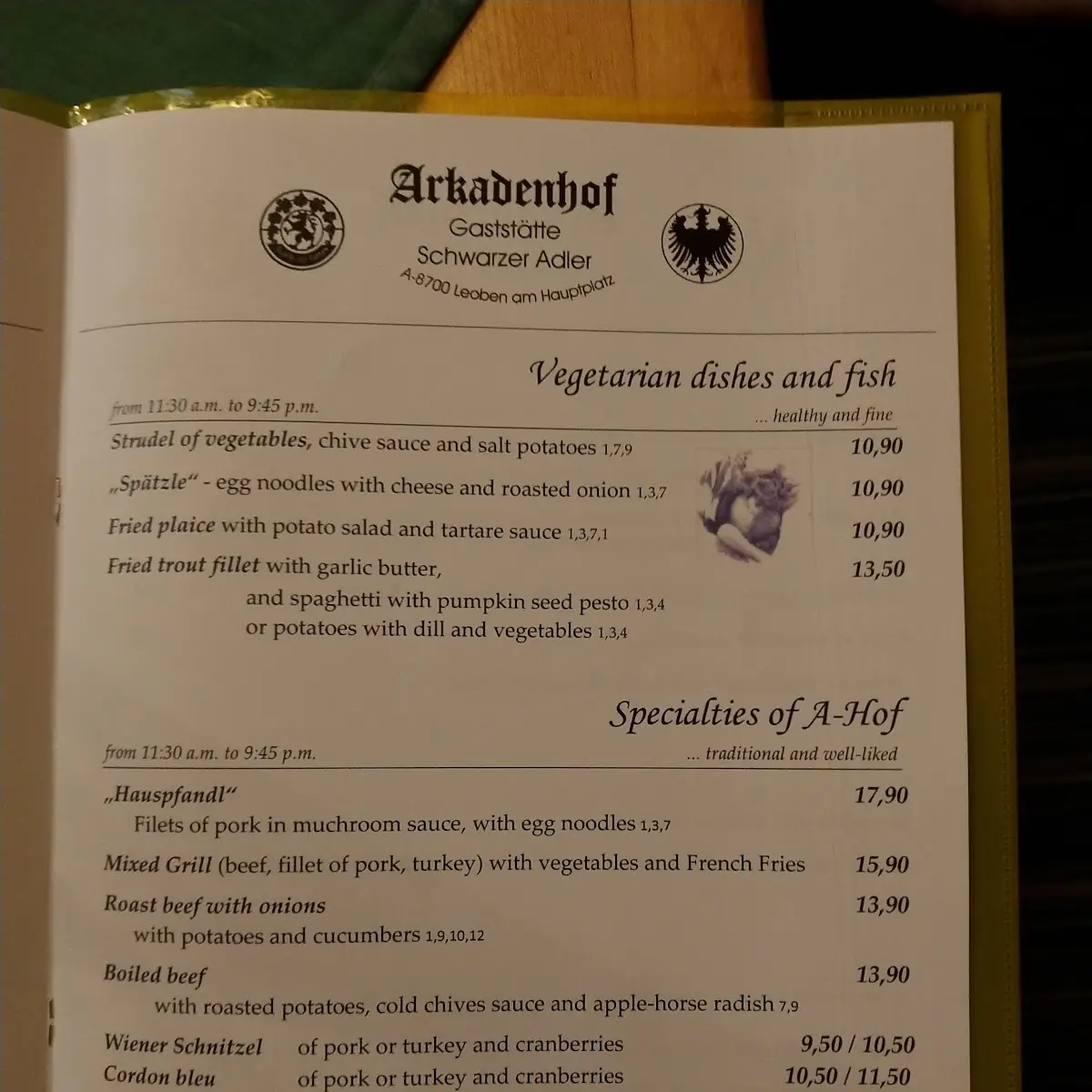 Speisekarte photo 9