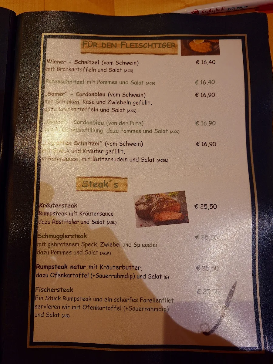 Speisekarte photo 1