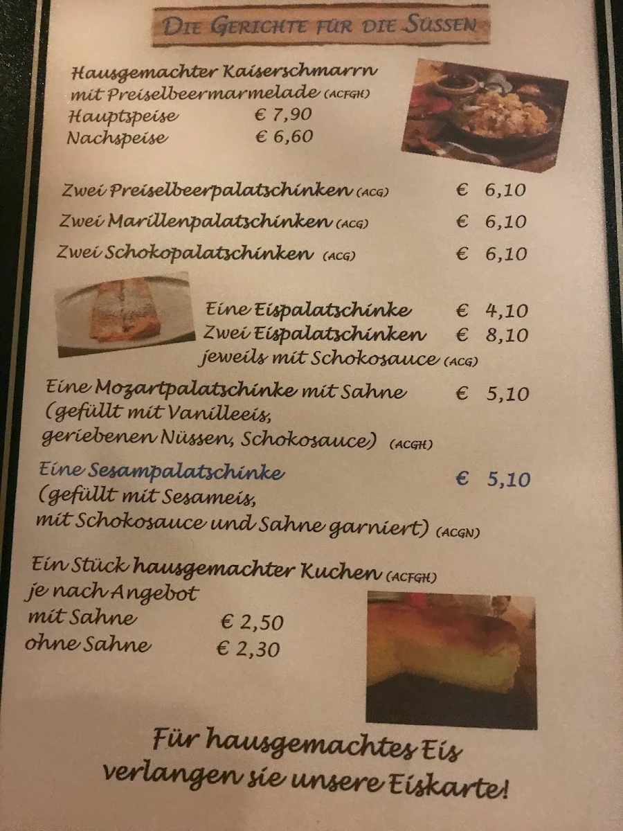 Speisekarte photo 5