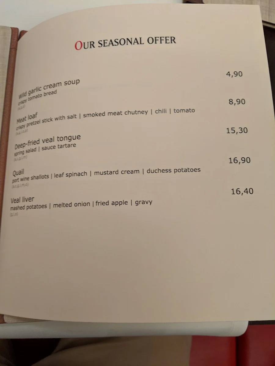 Speisekarte photo 8