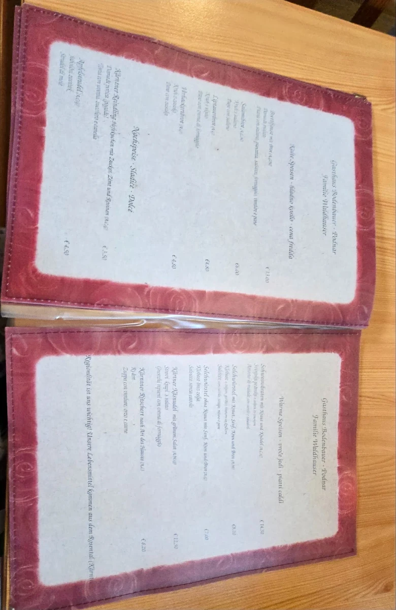 Speisekarte photo 4