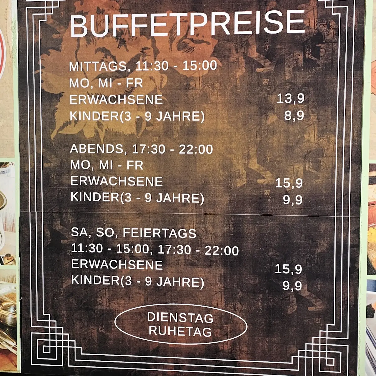 Speisekarte photo 1