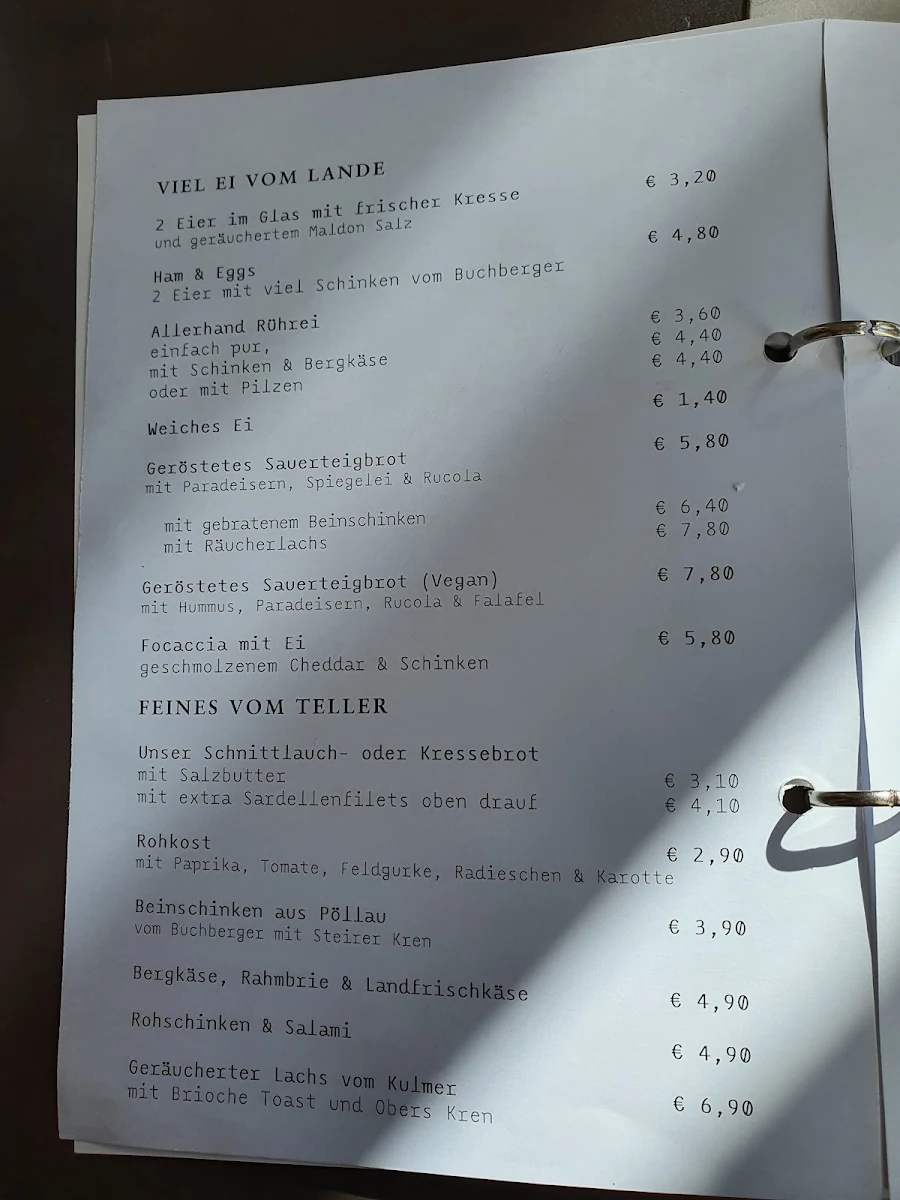 Speisekarte photo 2