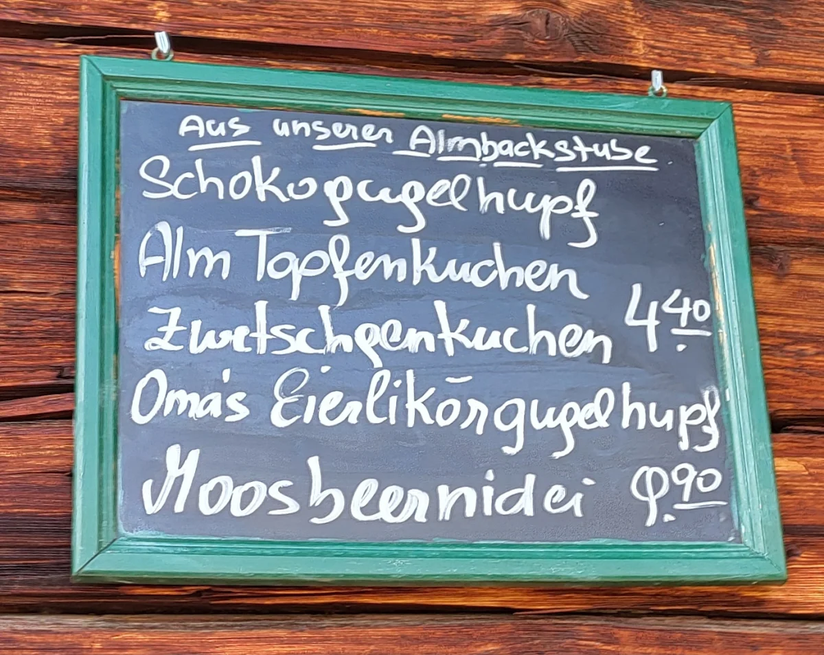 Speisekarte photo 2