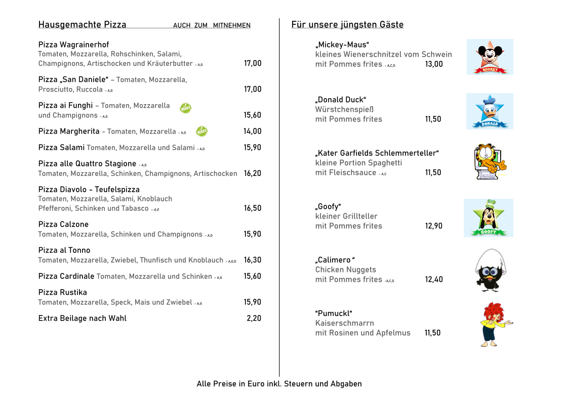 Speisekarte photo 1
