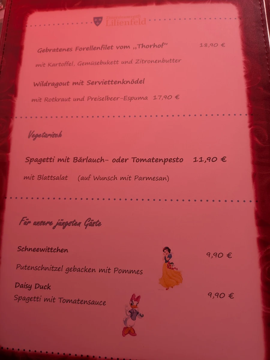 Speisekarte photo 1