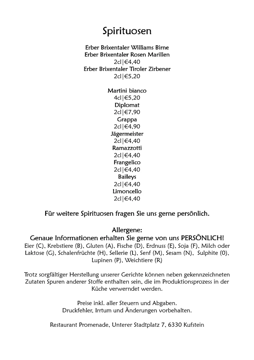 Speisekarte photo 7