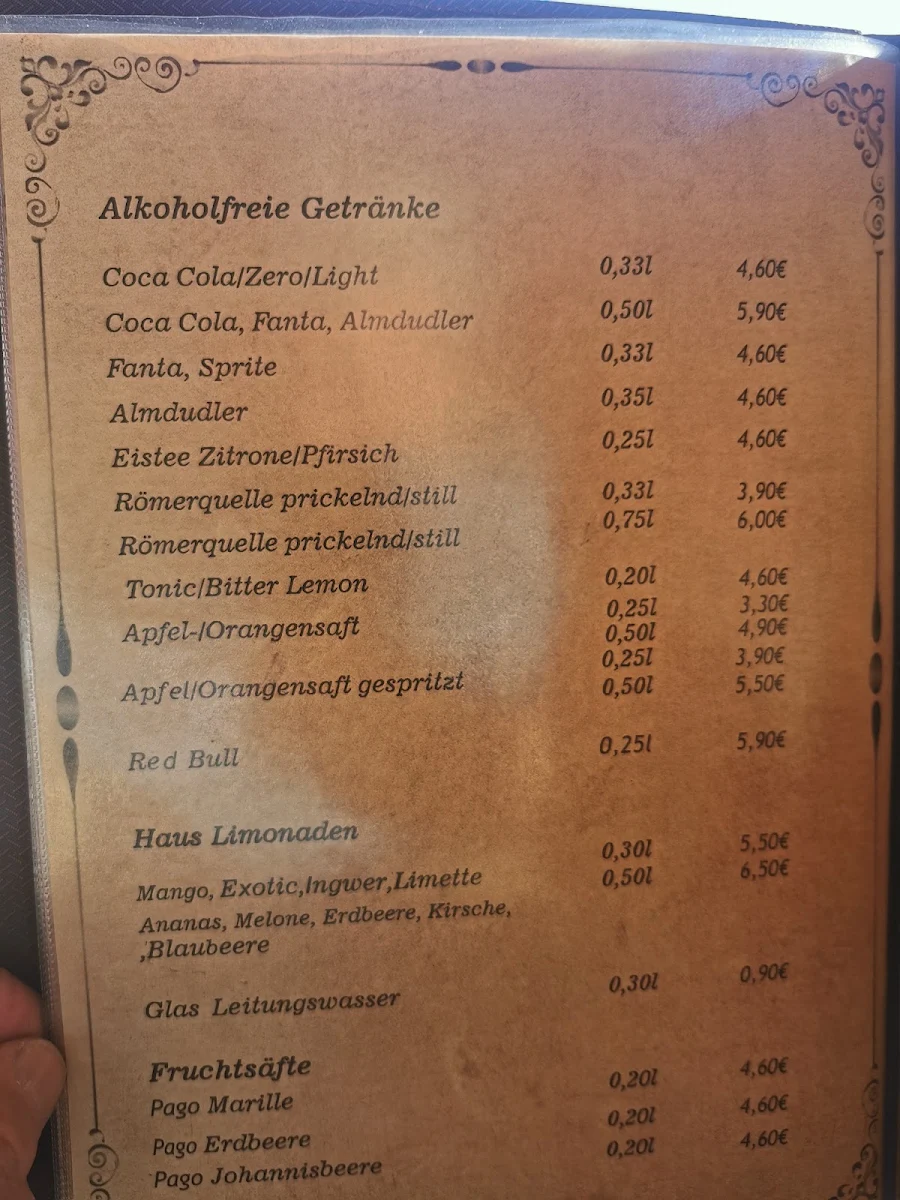 Speisekarte photo 5