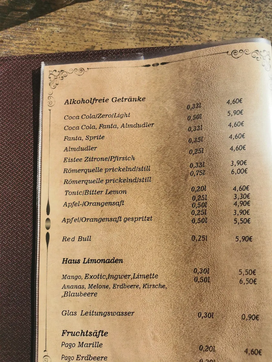 Speisekarte photo 6