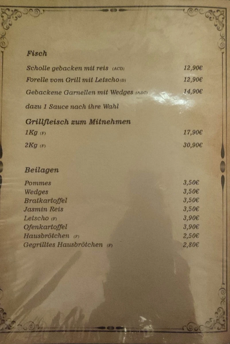 Speisekarte photo 9