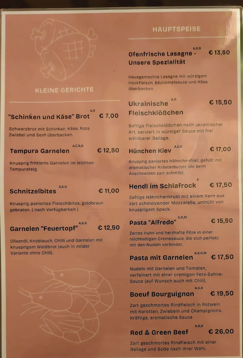 Speisekarte photo 1