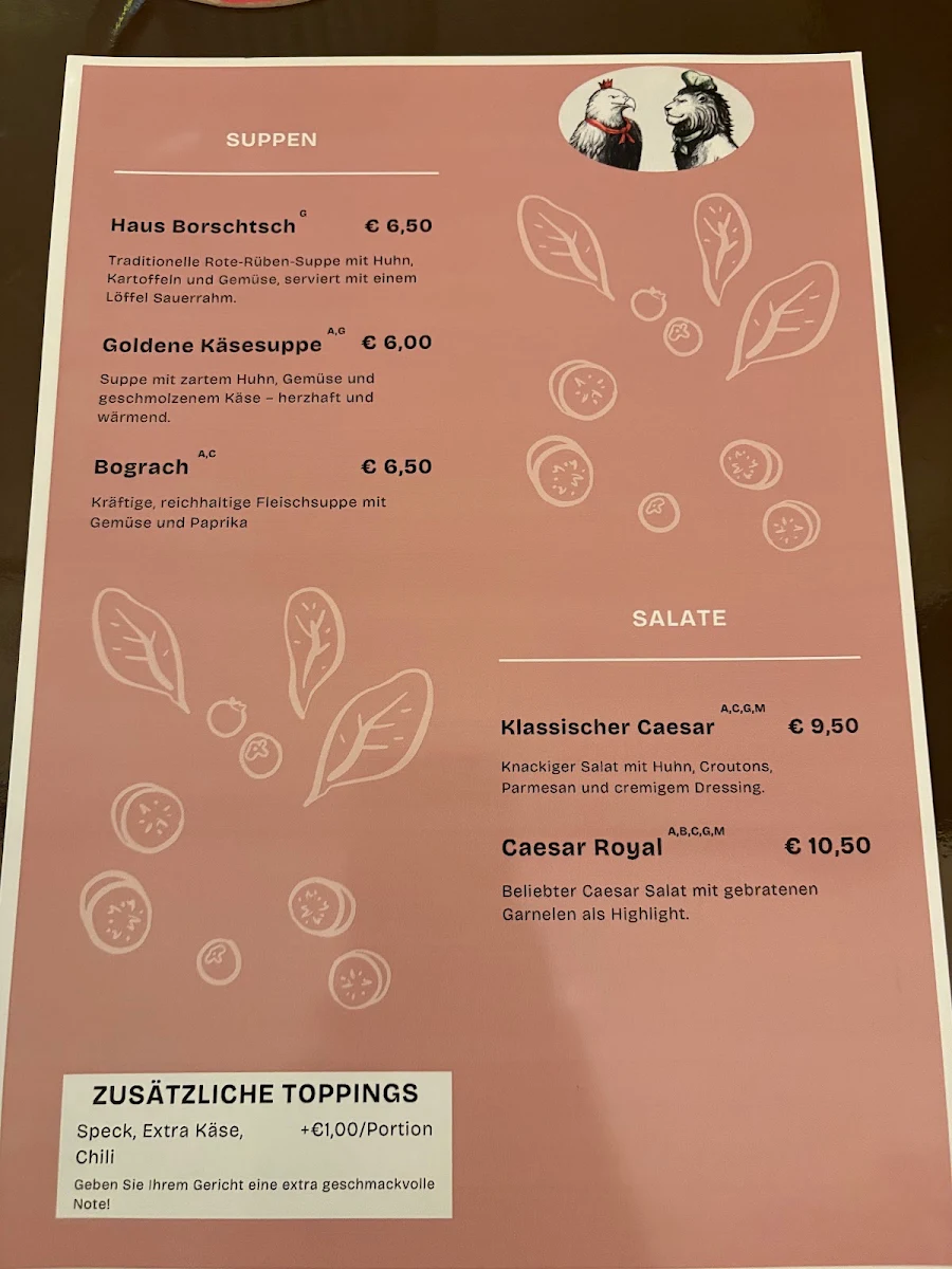 Speisekarte photo 5