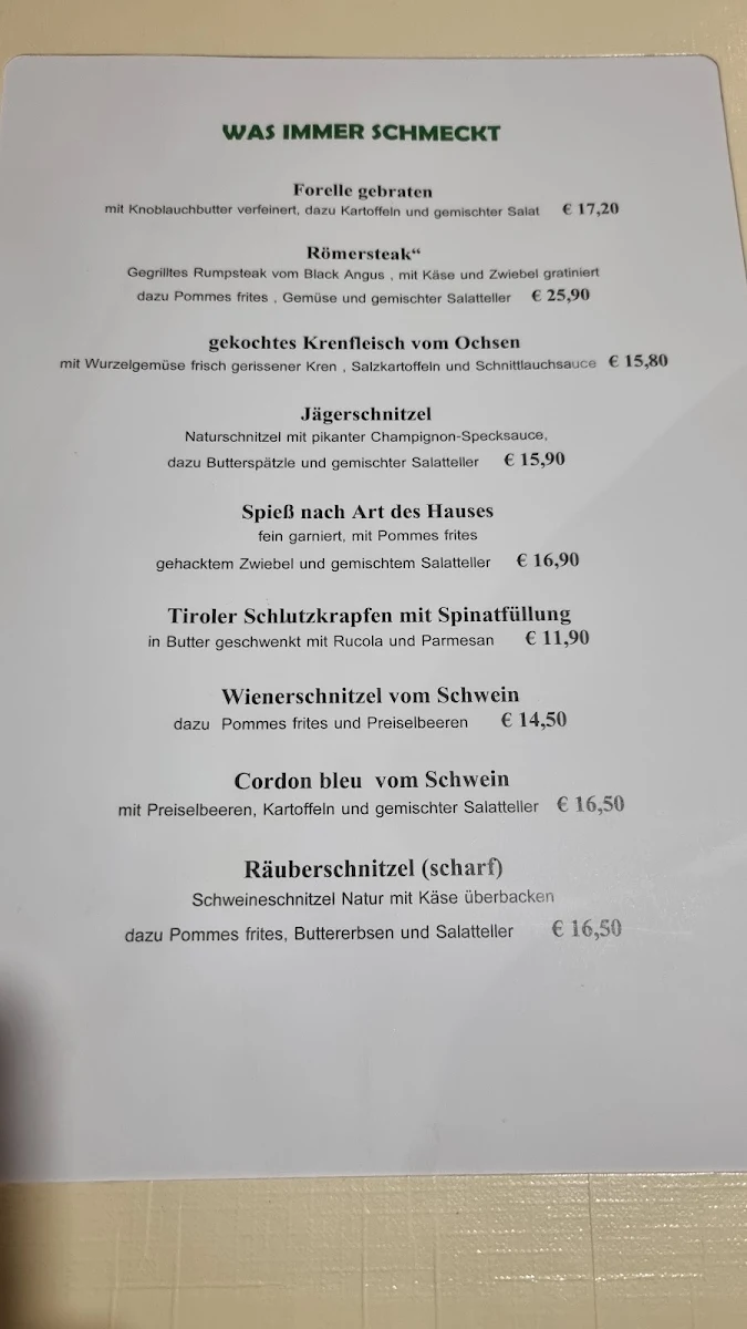 Speisekarte photo 6