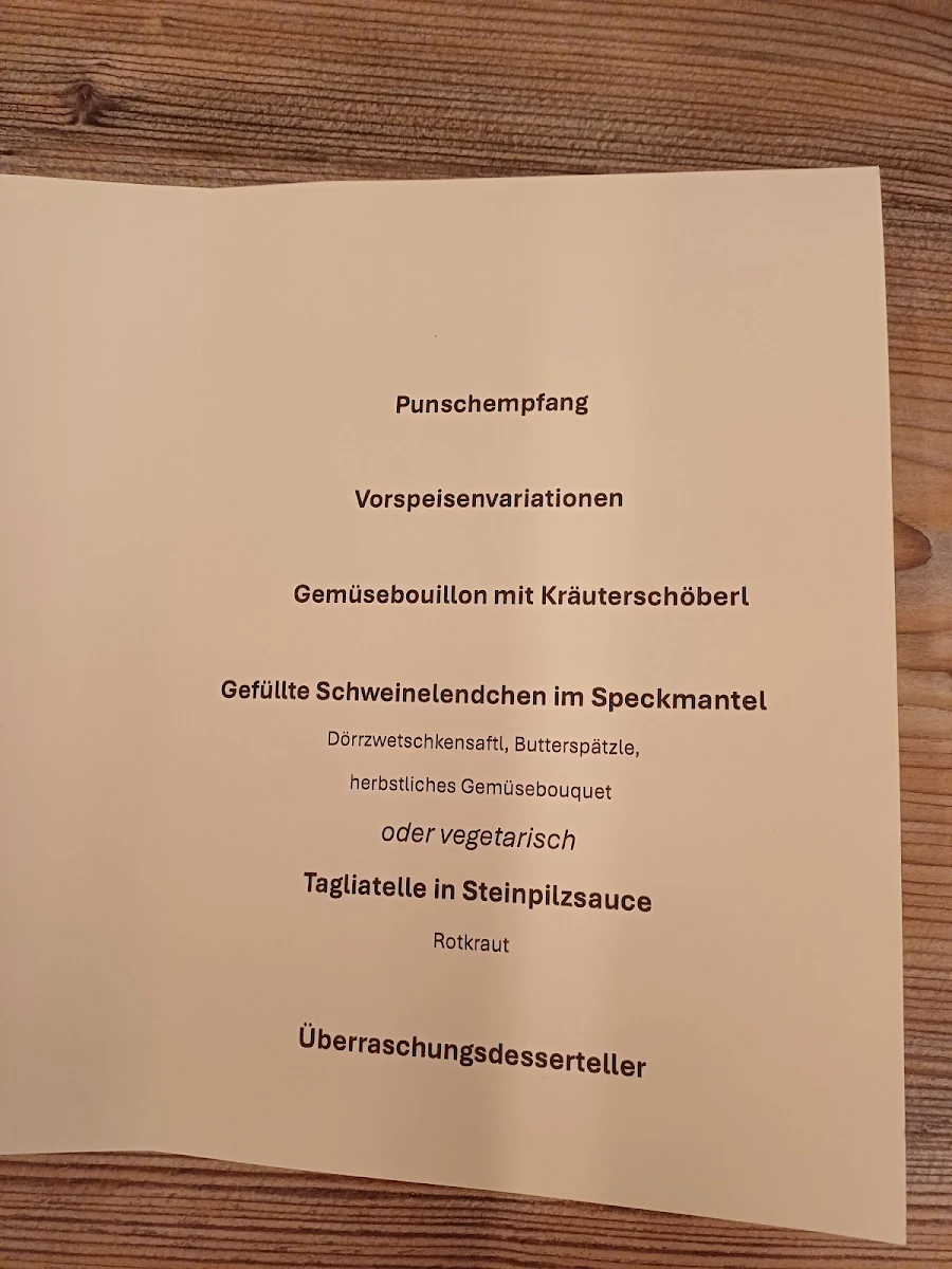 Speisekarte photo 5