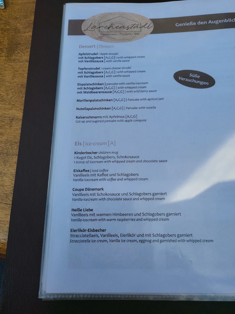 Speisekarte photo 3